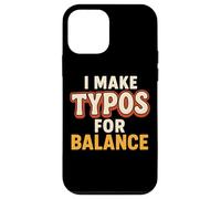 Error de ortografía divertido Cita de humor tipográfico sarcástico Carcasa para iPhone 12 mini