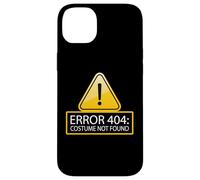 Error de precaución Divertido 404 Disfraz de Broma de computadora no Encontrado Meme Carcasa para iPhone 14 Plus