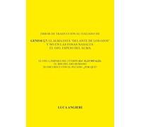 Error de traducción al italiano de Génesis 2,7: el alma está "delante de los ojos" y no en las fosas nasales. El ojo, espejo del alma