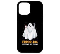 Error divertido 404: disfraz no encontrado fácil fantasma perezoso de Halloween Carcasa para iPhone 12 Pro Max