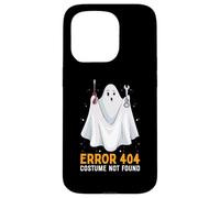 Error divertido 404: disfraz no encontrado fácil fantasma perezoso de Halloween Carcasa para iPhone 15 Pro