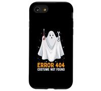 Error divertido 404: disfraz no encontrado fácil fantasma perezoso de Halloween Carcasa para iPhone SE (2020) / 7 / 8