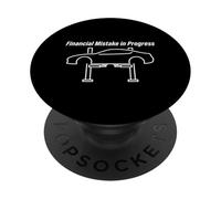 Error financiero en Curso Cabezal de Engranaje mecánico de automóviles PopSockets PopGrip Adhesivo