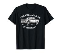 Error financiero en Progreso camioneta Amante Divertido Hombres Camiseta