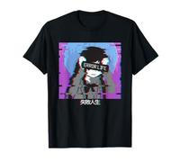 Error Life Sad Anime Girl Japanese Vaporwave Aesthetic Lofi Camiseta