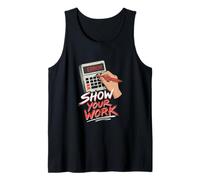 Error Muestra a tu Profesor de Trabajo Humor Matemáticas Camiseta sin Mangas