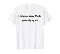 Errores Divertidos Probablemente cometidos por mí Humor Consciente de sí Mismo Camiseta