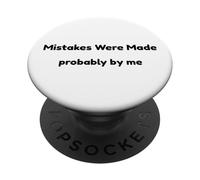 Errores Divertidos Probablemente cometidos por mí Humor Consciente de sí Mismo PopSockets PopGrip Adhesivo