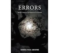 Errors: Indentify, Correct and Be Empowered To Overcome