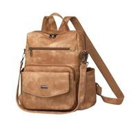 ERRORY 2 mochilas de piel sintética para mujer, diseñadoras, bolso de hombro para mujer, bolsos de mano de viaje de trabajo con monederos, mochilas de piel sintética, bolso de hombro, Color