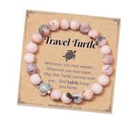 ERRORY Abalorio ligero de tortugas para él, ajuste cómodo, accesorios casuales o de fiesta, elegante accesorio para parejas, accesorio ligero unisex para la muñeca, talla única, como se describe