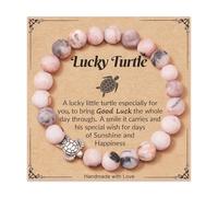 ERRORY Abalorio ligero de tortugas para él, ajuste cómodo, accesorios casuales o de fiesta, elegante accesorio para parejas, accesorio ligero unisex para la muñeca, talla única, como se describe