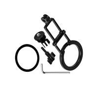 ERRORY Agarre portátil de aluminio para teléfono con adaptadores de zapata fría, soportes para smartphone, perfecto para actividades al aire libre y viajes, soporte para teléfono Vlog