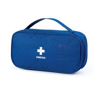 ERRORY Almacenamiento resistente con base reforzada para camping, viajes y artículos esenciales a prueba de golpes, Blue, L