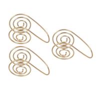 ERRORY Anillos de mano helicoidales de cobre flexible, amplificador de energía natural, tamaños ajustables, textura de metal para conexión a tierra de energía diaria, puño de cobre, talla única, como
