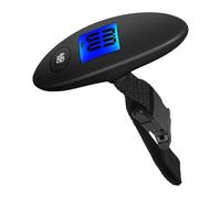 ERRORY Báscula de equipaje de 40 kg, práctica báscula de ABS LCD, dispositivo de pesaje doméstico para uso doméstico al aire libre, sensor alto, Black, One Size