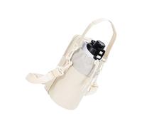 ERRORY Bolsa de comedor aislada multiusos con trabilla ajustable para cinturón y almacenamiento de smartphone para senderismo, viajes, al aire libre, bolsa de botella de agua con aislamiento, beige