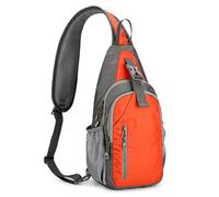 ERRORY Bolsa de pecho para hombre, mochila de hombro, bolsa cruzada, mochila de viaje, mochila deportiva de gran capacidad, mochila de hombro para hombre, bandolera, correa de pecho, deportes casuales