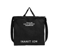 ERRORY Bolso bandolera de lona informal para varias ocasiones, ajustable, adecuado para mujeres y hombres, bolsa de trabajo de lona, Black, Without pendant