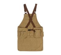 ERRORY Chaleco de malla ventilada con ribete de cuero para aventureros, fotógrafos, tareas, chaleco de primavera para hombre