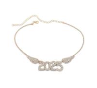 ERRORY Collar multiusos con alas angelicales 2025, hecho de materiales de aleación resistentes para fiestas y ocasiones especiales, uso diario, collar de moda, talla única, como se describe, como se