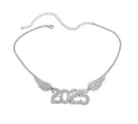 ERRORY Collar multiusos con alas angelicales 2025, hecho de materiales de aleación resistentes para fiestas y ocasiones especiales, uso diario, collar de moda, talla única, como se describe, como se