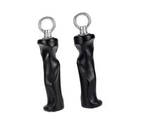 ERRORY Cómodo mango de gimnasio para máquina de cable, para ejercicios de remo, asas ergonómicas de entrenamiento con gancho de metal, mango de agarre de entrenamiento