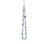 ERRORY Correa de teléfono tipo playa de moda con diseño ergonómico de concha de perlas, accesorios de instalación sencilla para teléfonos móviles, accesorio temático de playa