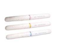 ERRORY Juego de 3 bolígrafos de tinta de gel de acción giratoria de 0,5 mm, secado rápido para tomar notas, suministros escolares y de oficina