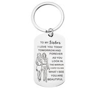 ERRORY Llavero grabado personalizado, accesorios personalizables, de acero inoxidable, decoración para compañeros cercanos, llaveros para camaradas, a, Talla única