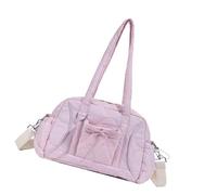 ERRORY Moderno bolso de hombro para pasajeros, gran espacio de almacenamiento, tela de poliamida inmune, decoración para viajes, bolsa de hombro doblada., a