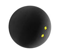 ERRORY Pelota de squash de práctica en interiores para ejercicios avanzados de jugador, doble punto amarillo de 38 mm, bola de entrenamiento de goma, respaldo único para uso regular