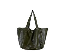 ERRORY Prácticas y espaciosas bolsas de hombro de tela sintética resistente al desgaste, correa ergonómica, uso profesional, oficina, moda, otoño e invierno, Green, One Size