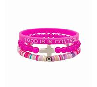 ERRORY Pulsera de goma brillante de moda, accesorio unisex para fiestas, regalos, luz de moda, One Size, como se describe