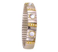 ERRORY Pulsera elástica con diamantes de imitación brillantes y llamativos, adorno delicado para mujer, elegante caramelo, talla única, como se describe