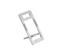 ERRORY Soporte de teléfono giratorio de aluminio de alta calidad con diseño de panal para pantallas de cuatro puntos de siete a 6.5 pulgadas, plan transportable para teletrabajo, base de teléfono de