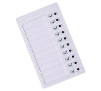 ERRORY Tabla de rutina diaria para niños, tabla de programación visual, gestión del tiempo para niños pequeños, programación diaria de seguimiento de proyectos