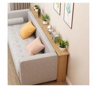 ERRULAN Mueble detras Sofa Behind Couch Table Skinny, Wood Sofa Tables Narrow Long 31 39 47 59 Inches, Narrow Console Table for Entryway Hallway Living Room Decor(Wood,31.5x3.9x25.6in/80x10x65cm)