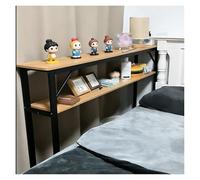 ERRULAN Mueble detras Sofa Mesa detrás del sofá Flaca, Mesa de sofá Estrecha detrás de la Consola, mesas Modernas para Rellenar Espacios de Cama para Entrada, Pasillo(Black,47.2x7.9x39.4in)