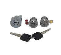 erruptor bloqueo encendido Para Isuzu Para NPR NQR NKR ELF 1994-07 Con Las Mismas Llaves AL164 8-97035293-0 3 Uds Juego Completo De Cerradura De Puerta De Cilindro De Encendido