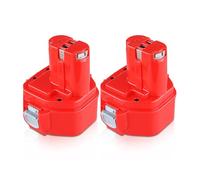 Ersat - Batería para Makita (2 unidades, 12 V, 4,8 Ah, Ni-Mh, compatible con batería Makita PA12 1220 1222 1233 1234 1235 1235 1235 F para batería de herramientas