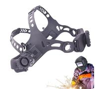 Ersatzkopfbedeckung für Schweißhelm,Ersatzkopfbedeckung für Schweißhaube, Verstellbares Schweißhelm-Kopfband, Helm-Stirnband mit quadratischem Loch, Schweißerzubehör