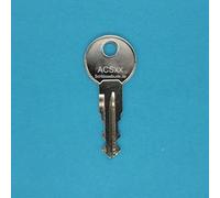 Ersatzschlüssel für Anhängerkupplungen von ACS und GDW, Schlüsselnummer ACS03