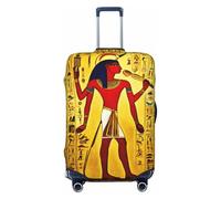 ERSDWRE Ancient Egypt Tribe Series - Funda elástica para maleta, protector de equipaje, se adapta a accesorios de viaje de 18 a 32 pulgadas, Black, XL