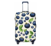 ERSDWRE Blueberry Pattern01 - Funda elástica para equipaje, funda protectora de equipaje para accesorios de viaje de 18 a 32 pulgadas, Black, XL