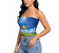 ERSDWRE Camiseta sin tirantes con estampado de la bandera de Venezuela para