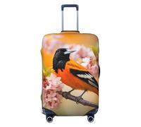 ERSDWRE Funda elástica para equipaje, con estampado de jilguero, protector de equipaje, se adapta a accesorios de viaje de 18 a 32 pulgadas, Black, XL