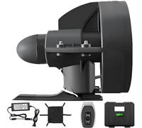 ErShangMao Aleta Motorizada Eléctrica 2025 - Propulsor Submarino De 12 V para Tabla De Surf, Kayak Y Sup, Batería De 20 Ah | Motor para Tabla De Paddle Surf, Velocidad De 3 A 5 Km 288W