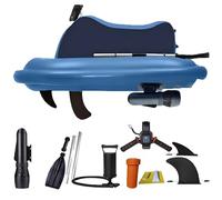 ErShangMao Moto Acuática Eléctrica Profesional - Lancha Motora De Verano con Motor De 500 W Y Remos, Batería De 10 000 Mah, 3-7 Km/H, Duración De La Batería De 40-130 Min Boat+Thrusters