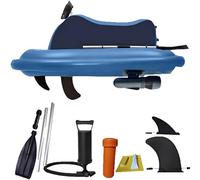 ErShangMao Moto Acuática Eléctrica Profesional - Lancha Motora De Verano con Motor De 500 W Y Remos, Batería De 10 000 Mah, 3-7 Km/H, Duración De La Batería De 40-130 Min OnlyBoat